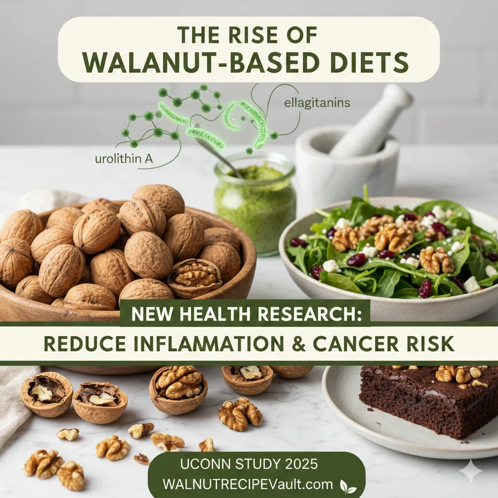 Walnuts health benefits 2025 study